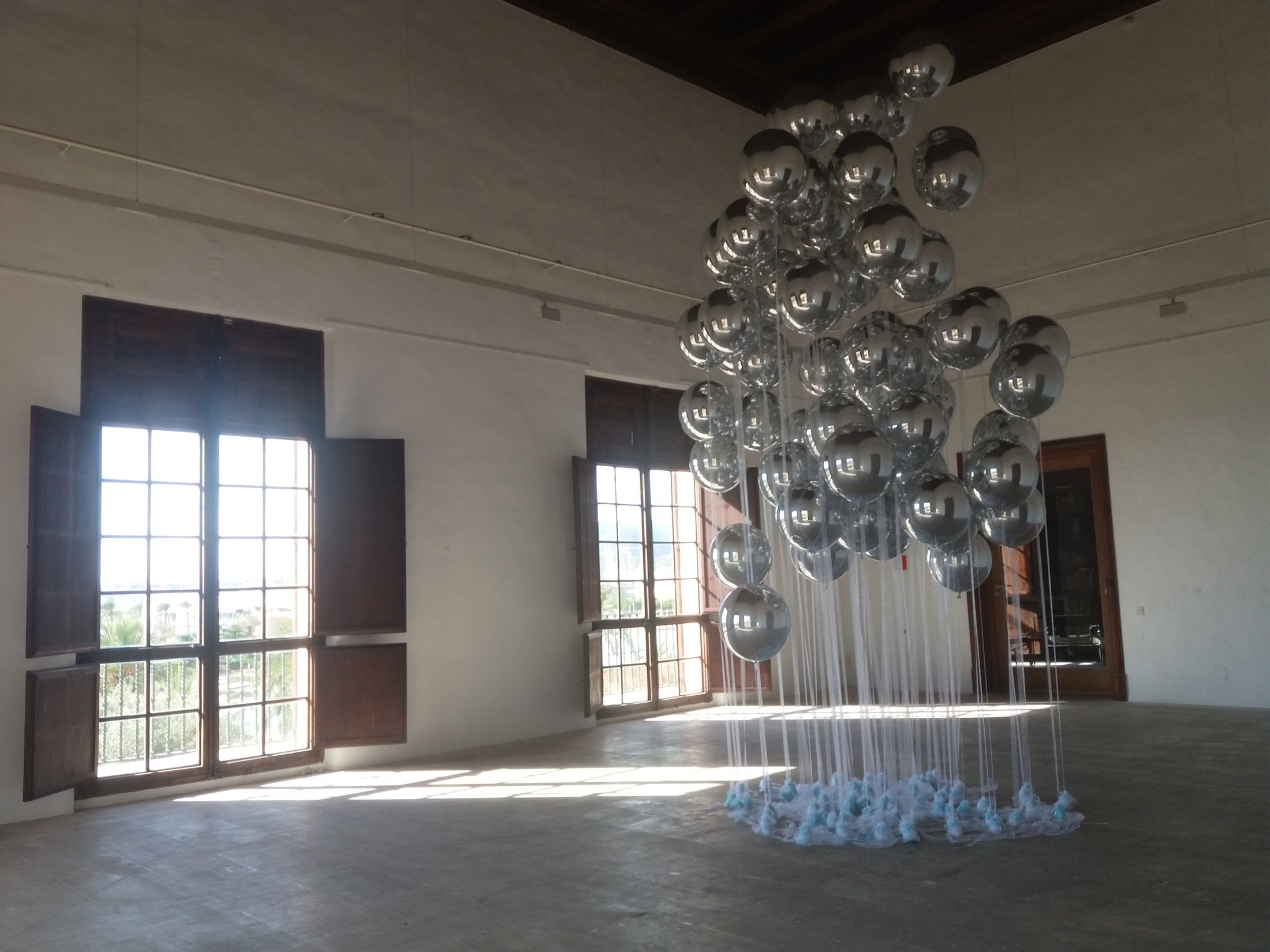UP suspendido en la sala del Colegio de Arquitectos